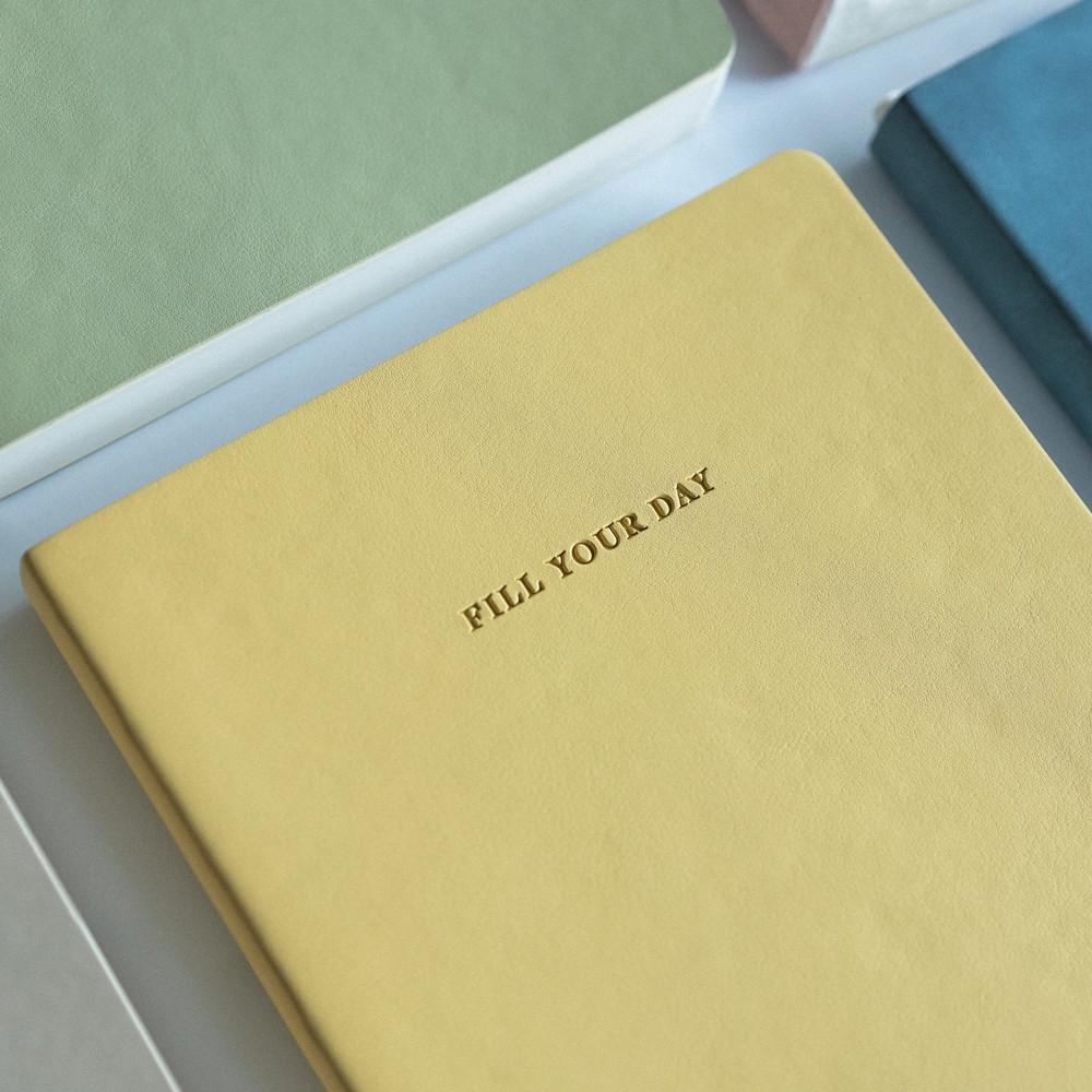 위클리 만년 다이어리 불렛저널 넘버링 일기장 6개월 필유어데이 VER2