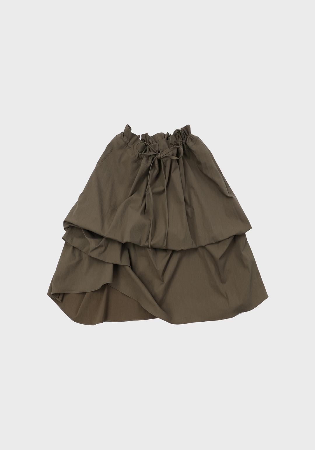 TULIP SKIRT / KHAKI