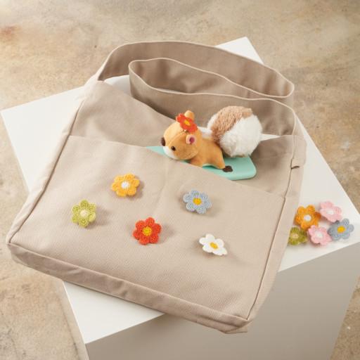 촘촘 꽃 브로치