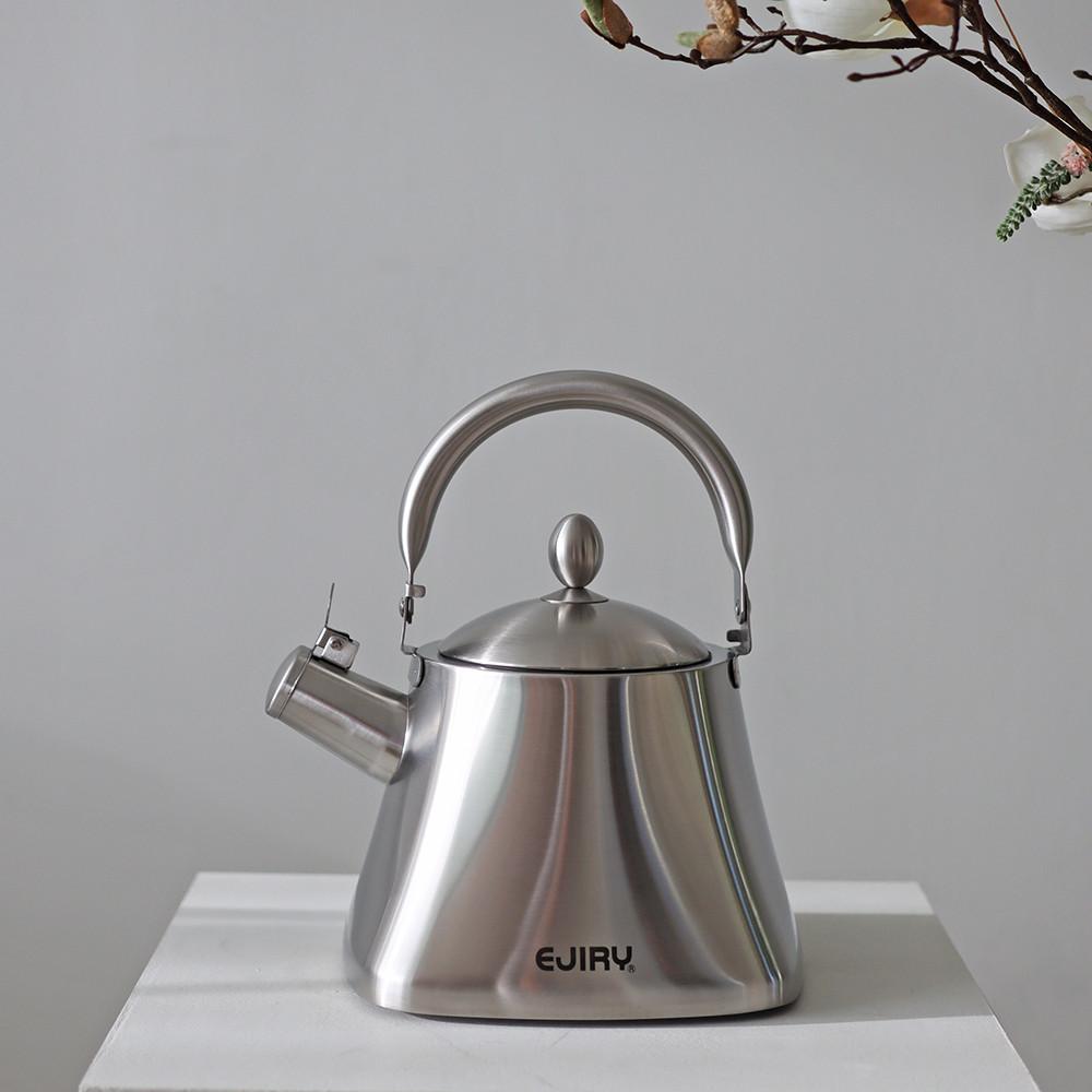 에지리 최상급 304 스텐 휘슬 무광 차망 거름망 인덕션 대용량 주전자 4.2L