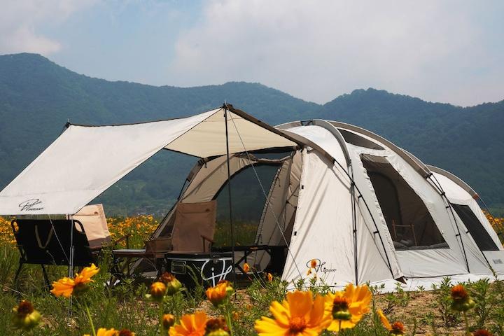 리빙쉘 텐트 로마