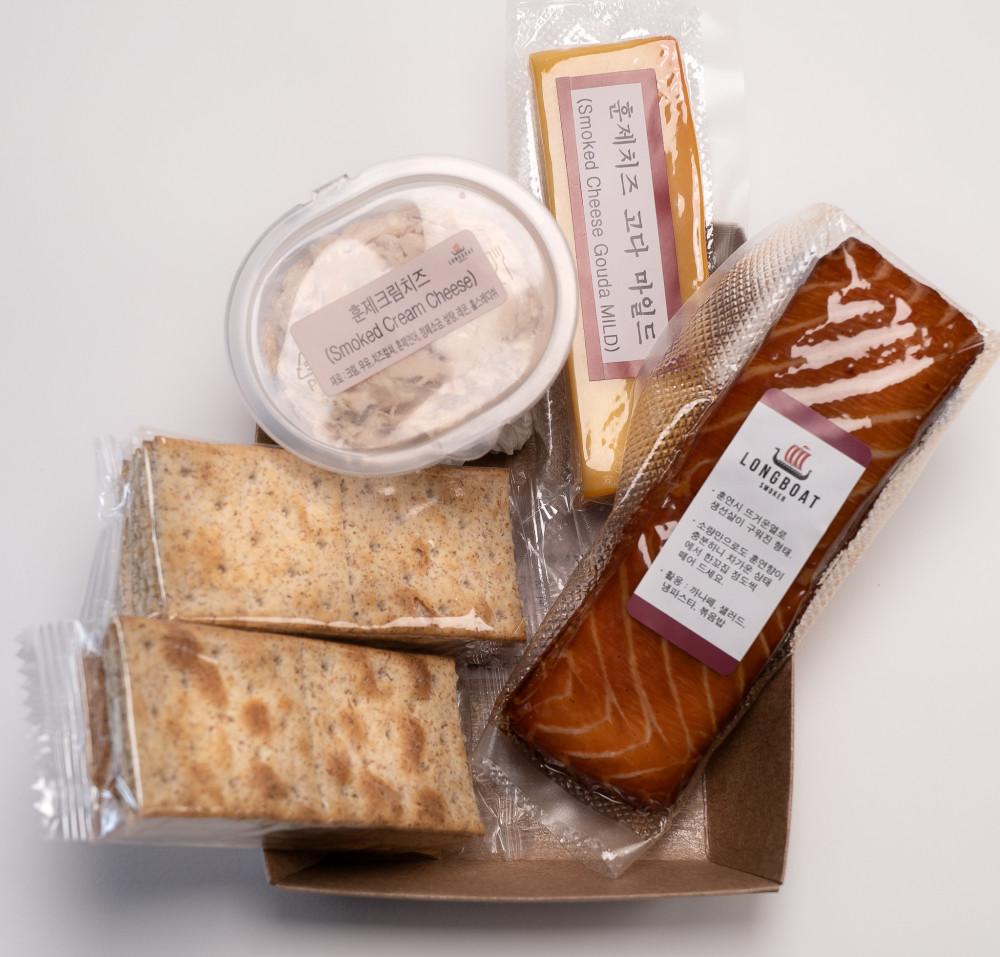 [롱보트스모커] 핫스모크 카나페세트 90g