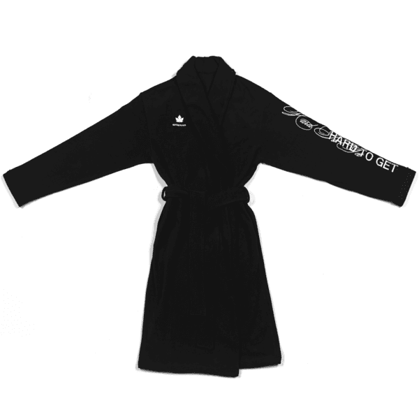 [ PRE-ORDER / SHIPPED FROM 2/14 ] HARD TO GET CLASSIC TOWELLING ROBE IN BLACK