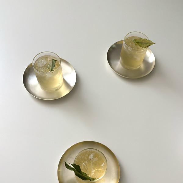 Silver Plate - circle