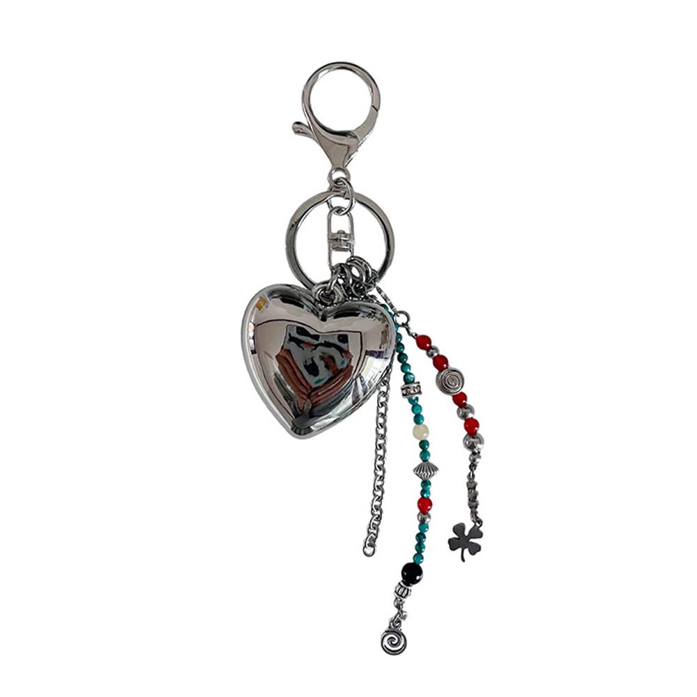 Heart String Keyring
