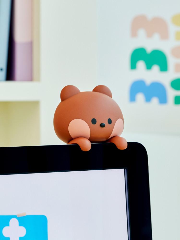 라인프렌즈 미니니 브니니 모니터 피규어