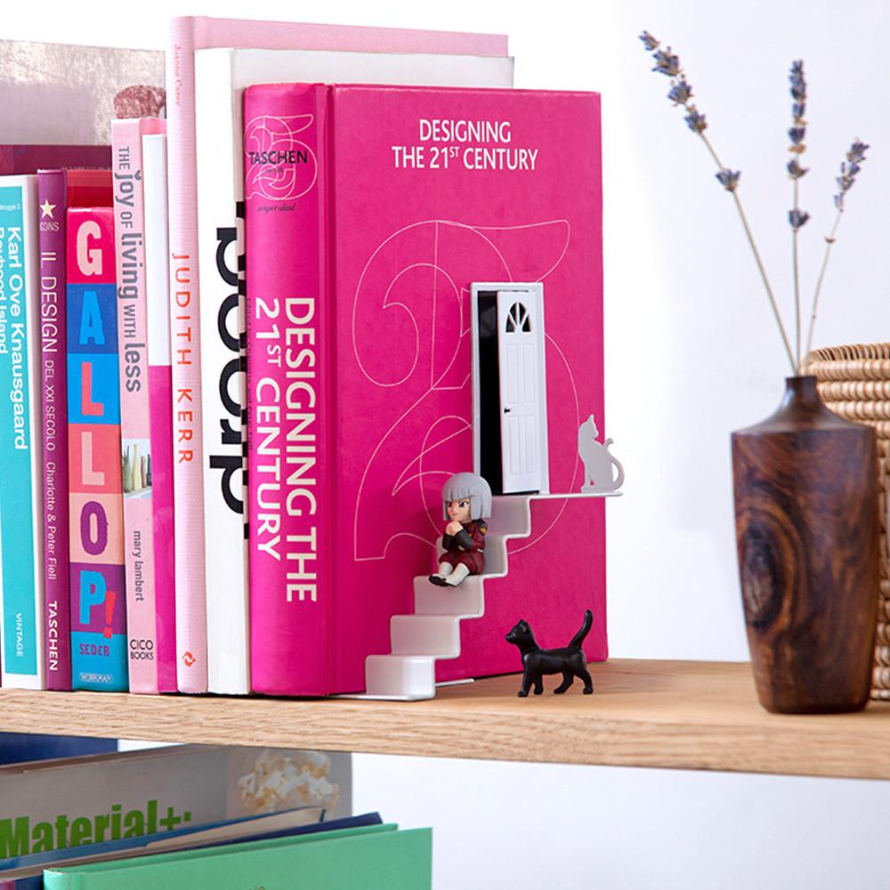 책계단 북엔드 책지지대 책고정대 북앤드 책칸막이 2종세트