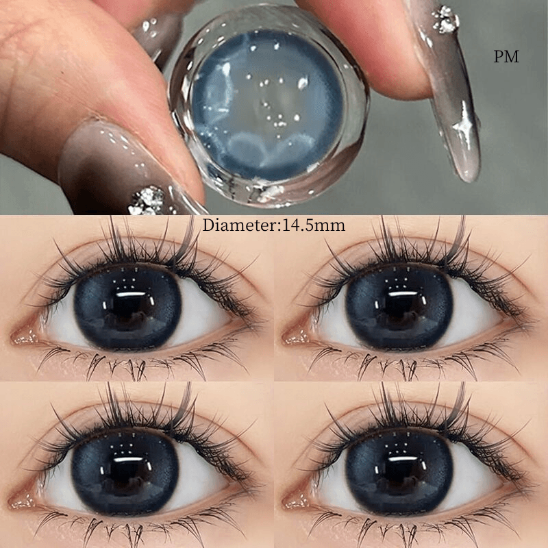 Frozen Blue Contact Lenses(6 months wear)