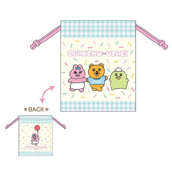 오빤쮸우사기 복조리 파우치 / 오판츄 빤쮸토끼 : 민트