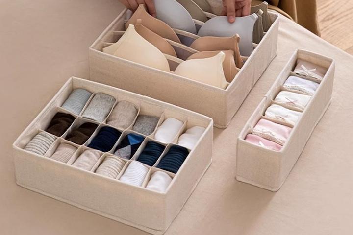 9종 속옷 양말 서랍장 수납 정리함 칸막이 정리 수납장 정리 보관함