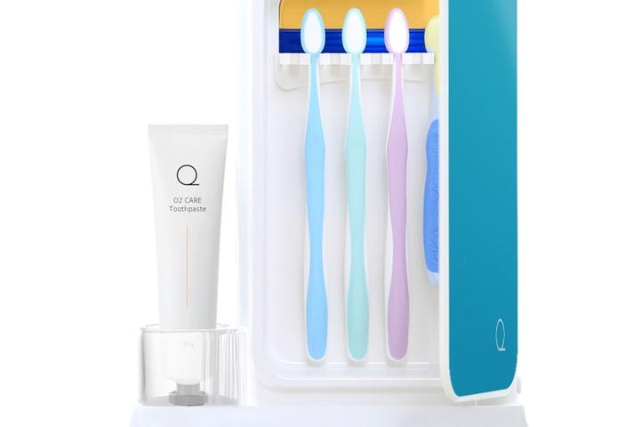 O2케어 POP아노다이징 가정용 칫솔살균기 24시간 살균 건조 소독