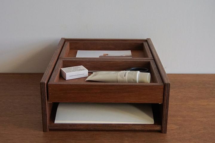 ORGANIZER 02 라왕합판 우드 오거나이저 지류함