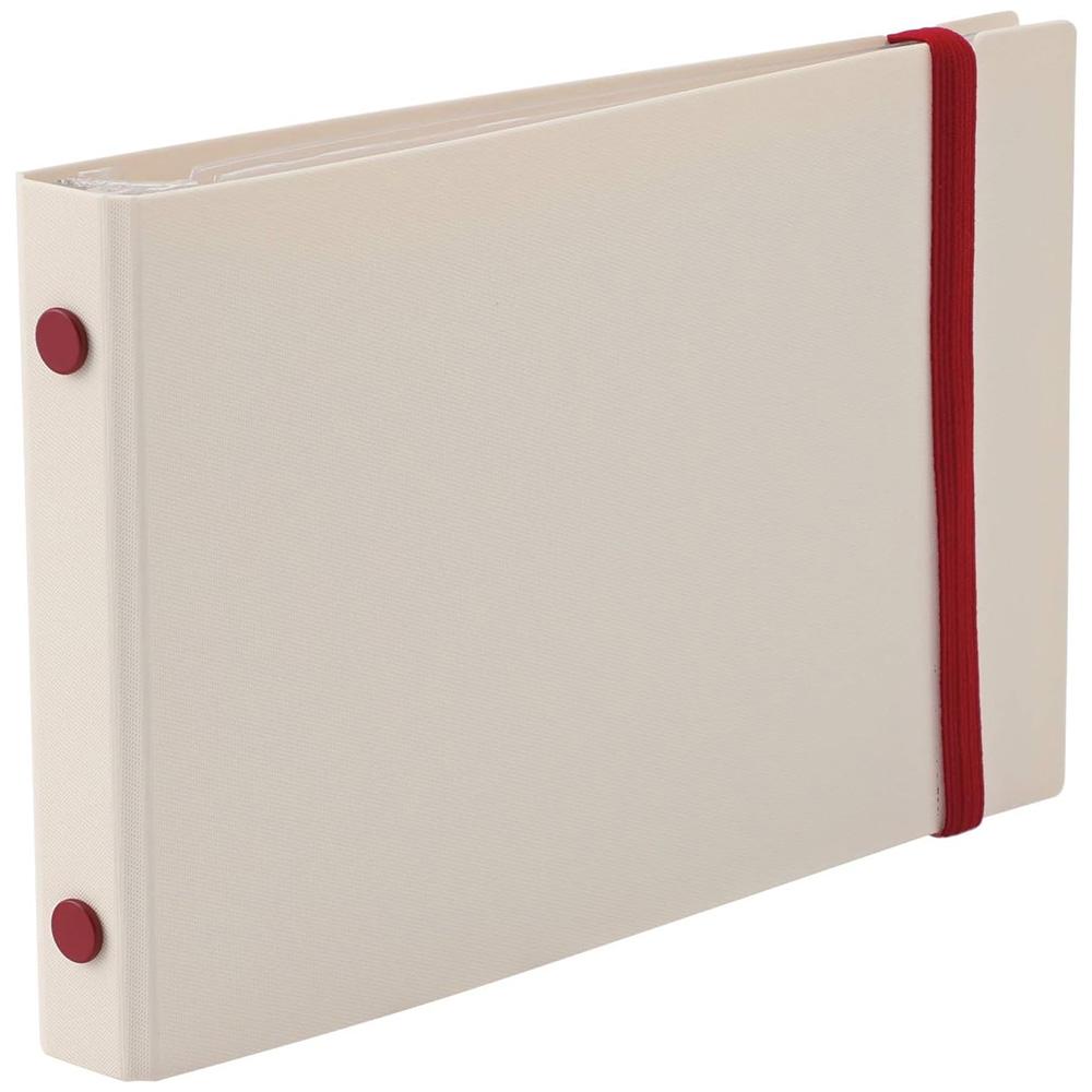 [해외] 마루망 루즈 리프 바인더 미니 사이즈 인투원 플러스 5홀 아이보리 FM63-14