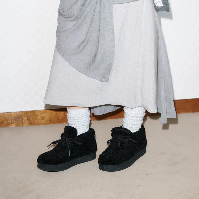 Shearo Fur Boots / BLACK