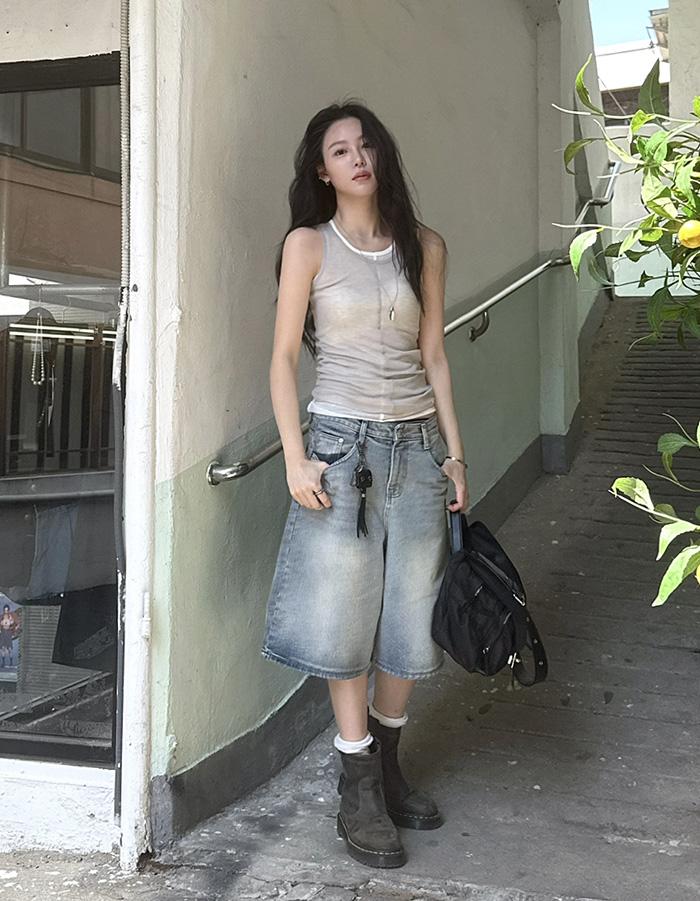 올웨이 버뮤다 데님