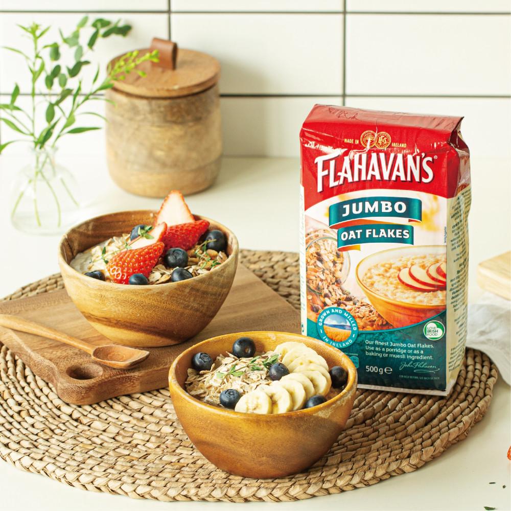 [플라하반] 점보 오트밀 500g 식사대용/ 간편식/ 그래놀라 시리얼