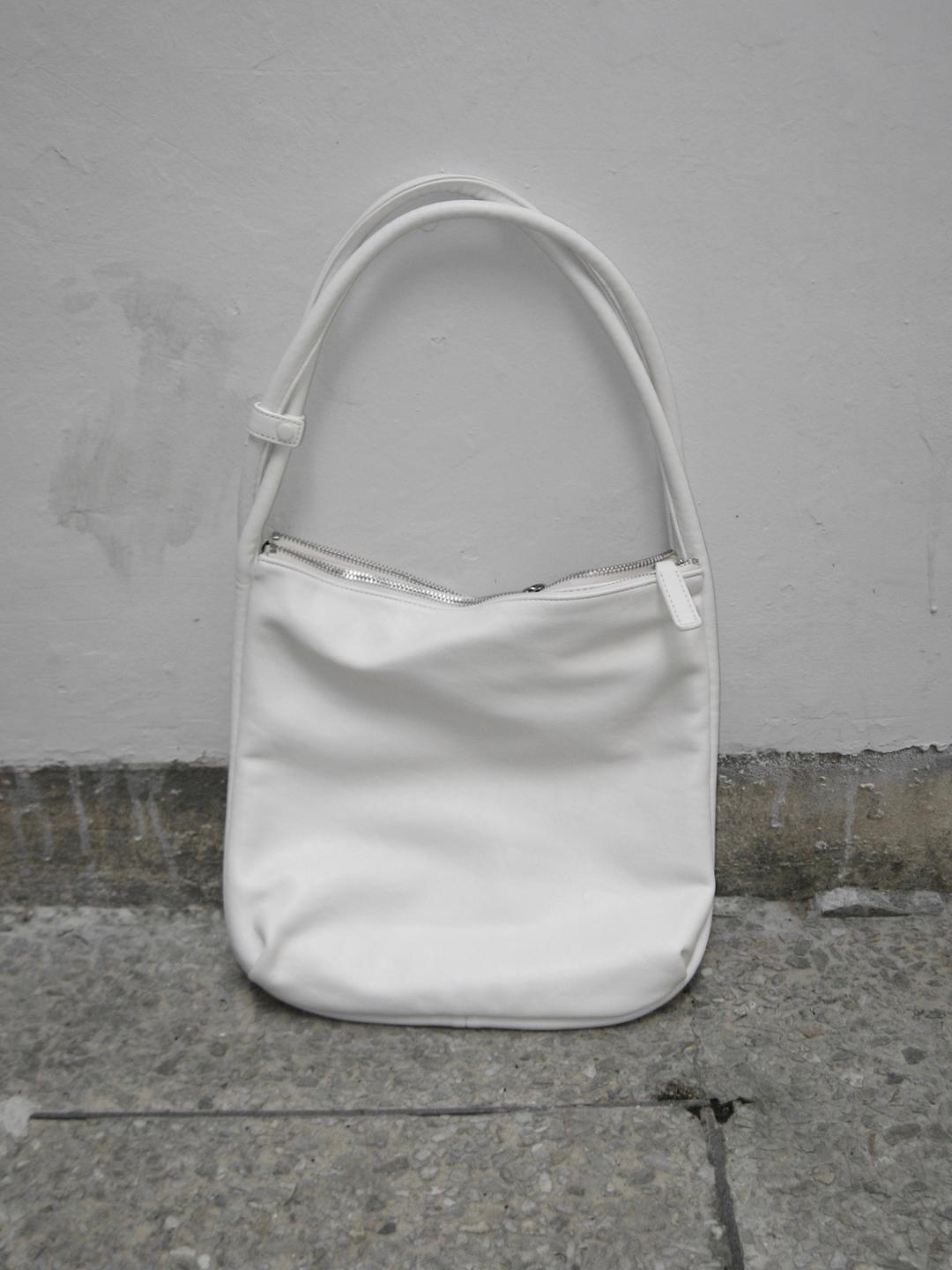 Vintage White Square Bag