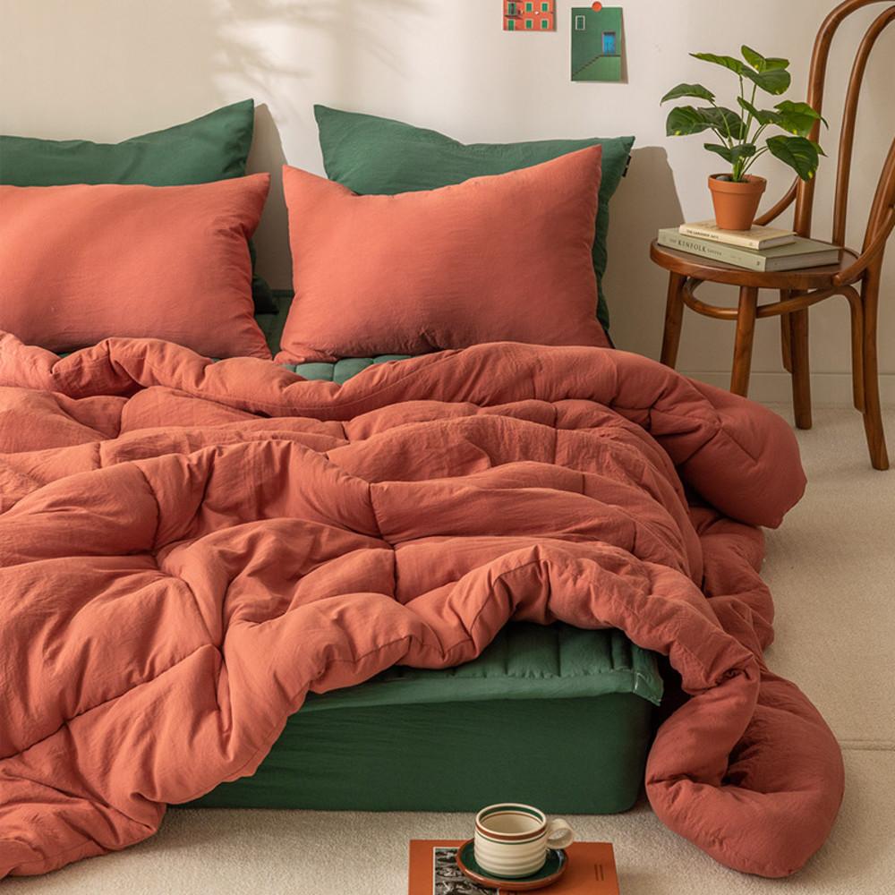 포근포근 항균 워싱 사계절 차렵이불 S/SS