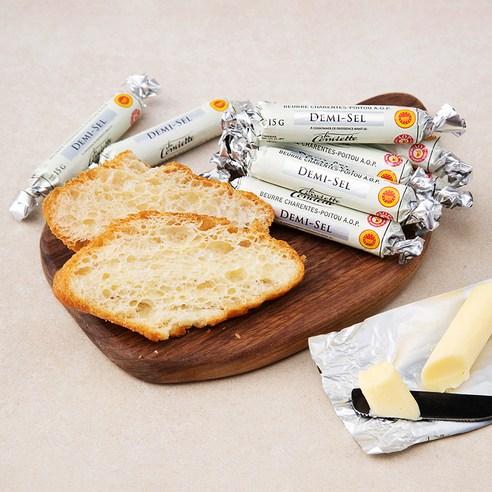 라콩비에트 CHARENTES-POUTOU 버터 무염 15g x 30입, 450g, 1개 - 버터 | 쿠팡