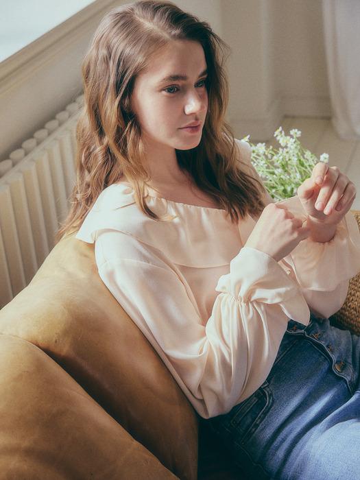 Fleur Blouse - Peach