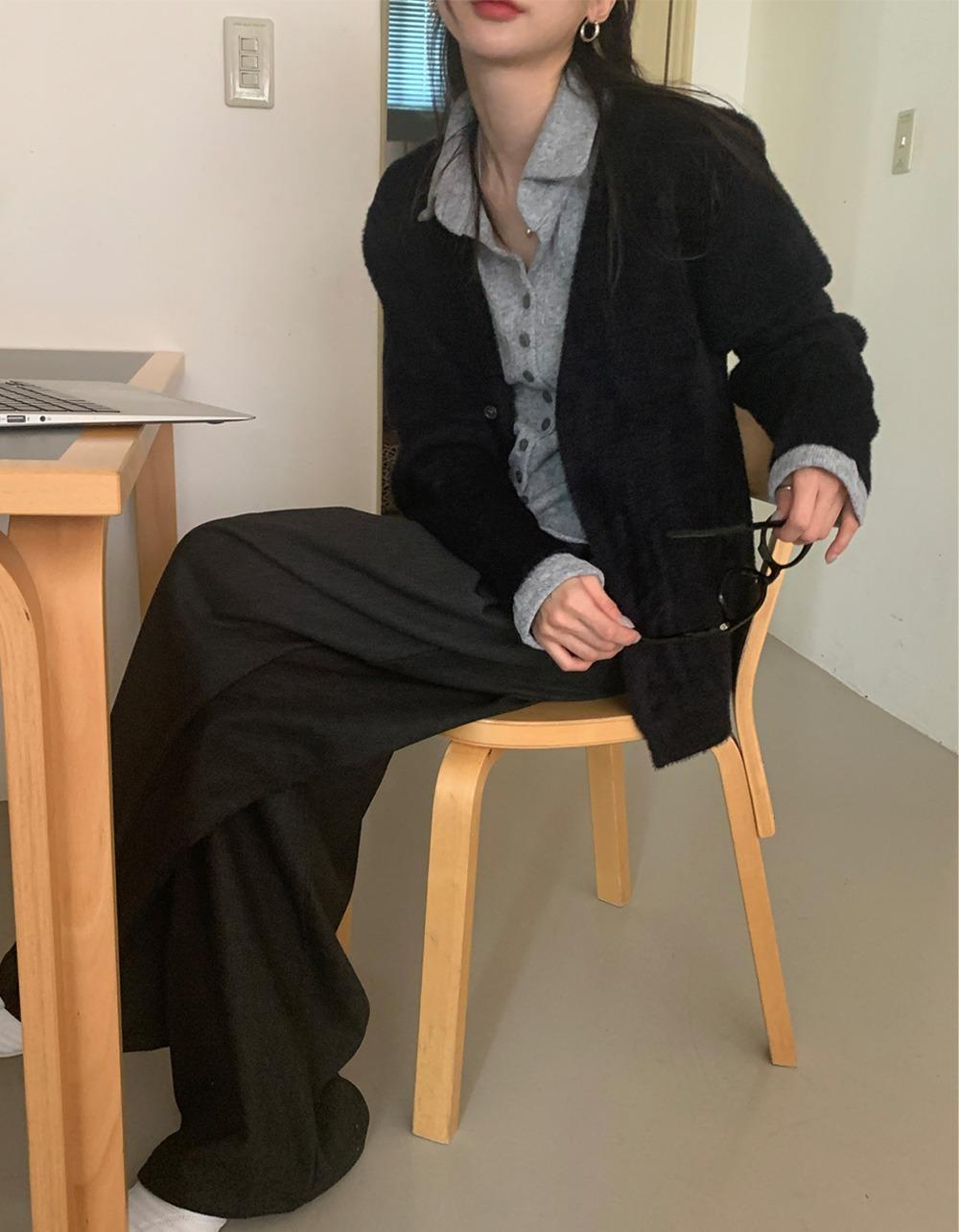 아티 모헤어 cardigan *블랙 1월초 입고