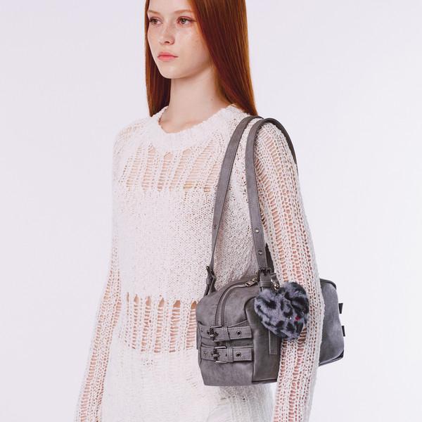 사이드 벨트백 side belt bag M brushed gray