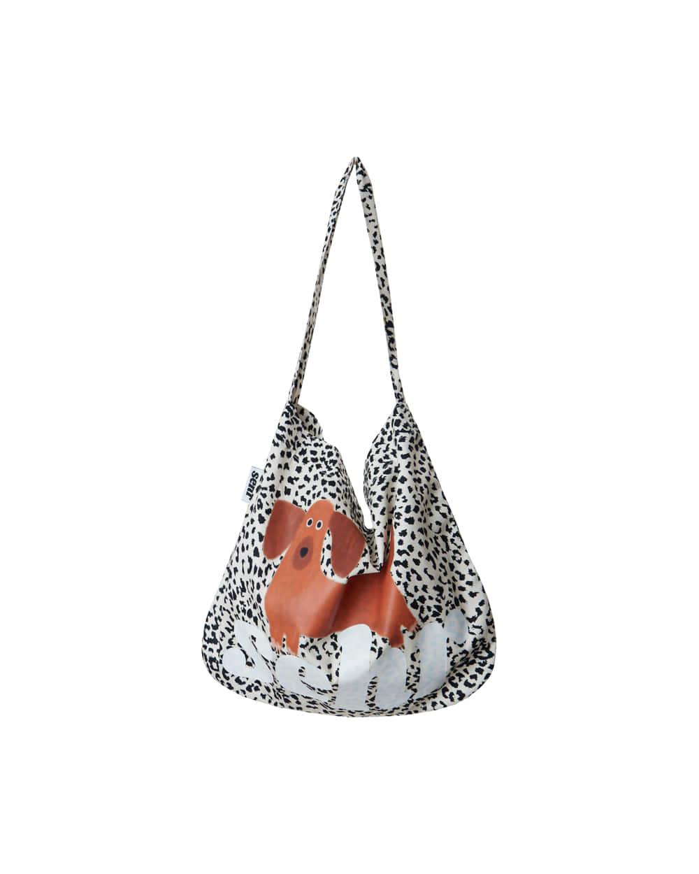 My Puppy Leopard Easy Bag (Ivory)
