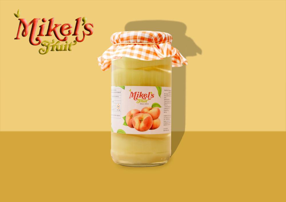 납작복숭아 병조림(미켈 파라과이요 납작복숭아)