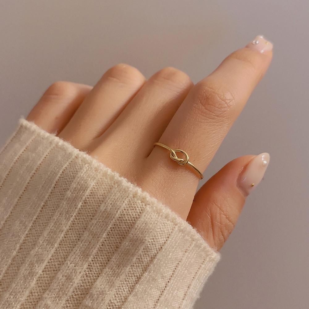 유기견 유기묘 후원 매듭반지 - 얇은버전