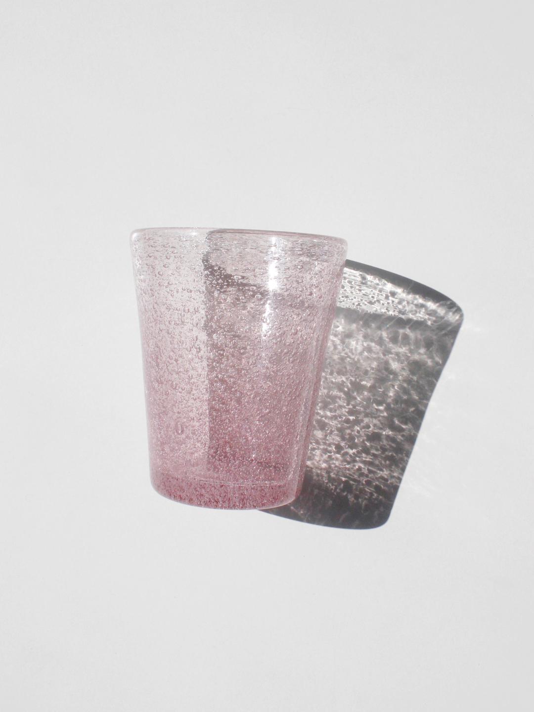 clear bubble cup rosé