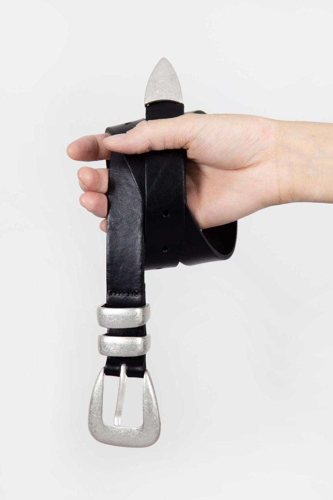 릿킴 COWHIDE WESTERN BELT
