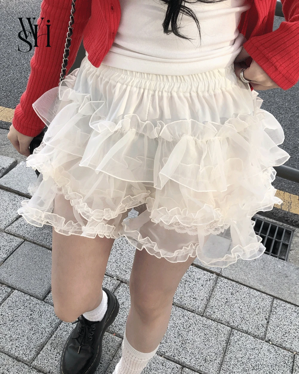 팅커벨 캉캉 프릴 sk (2color)