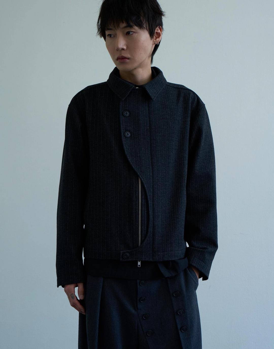 Arc Line Jacket (Stripe)