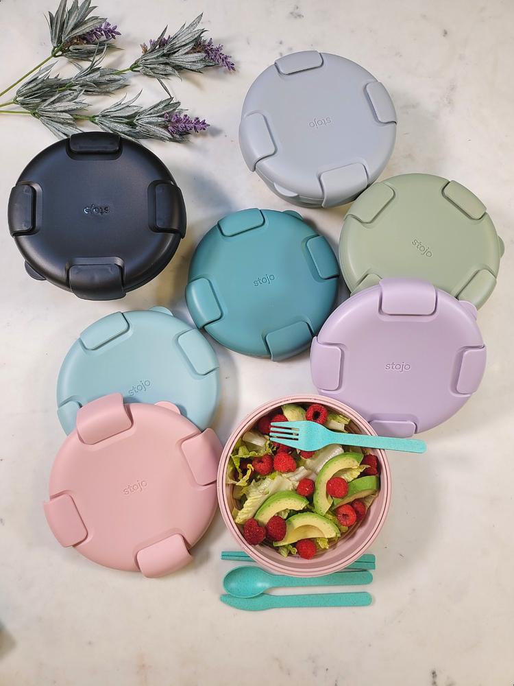 스토조 실리콘 도시락 샐러드볼 1.1L 8Colors