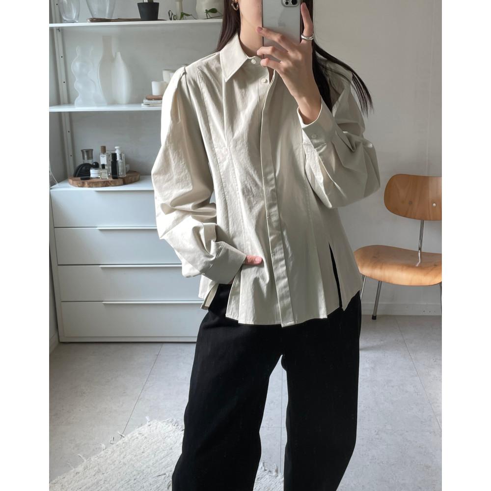 [오늘출발] 마이네임이즈 퍼프 헤이 블라우스 (3color)