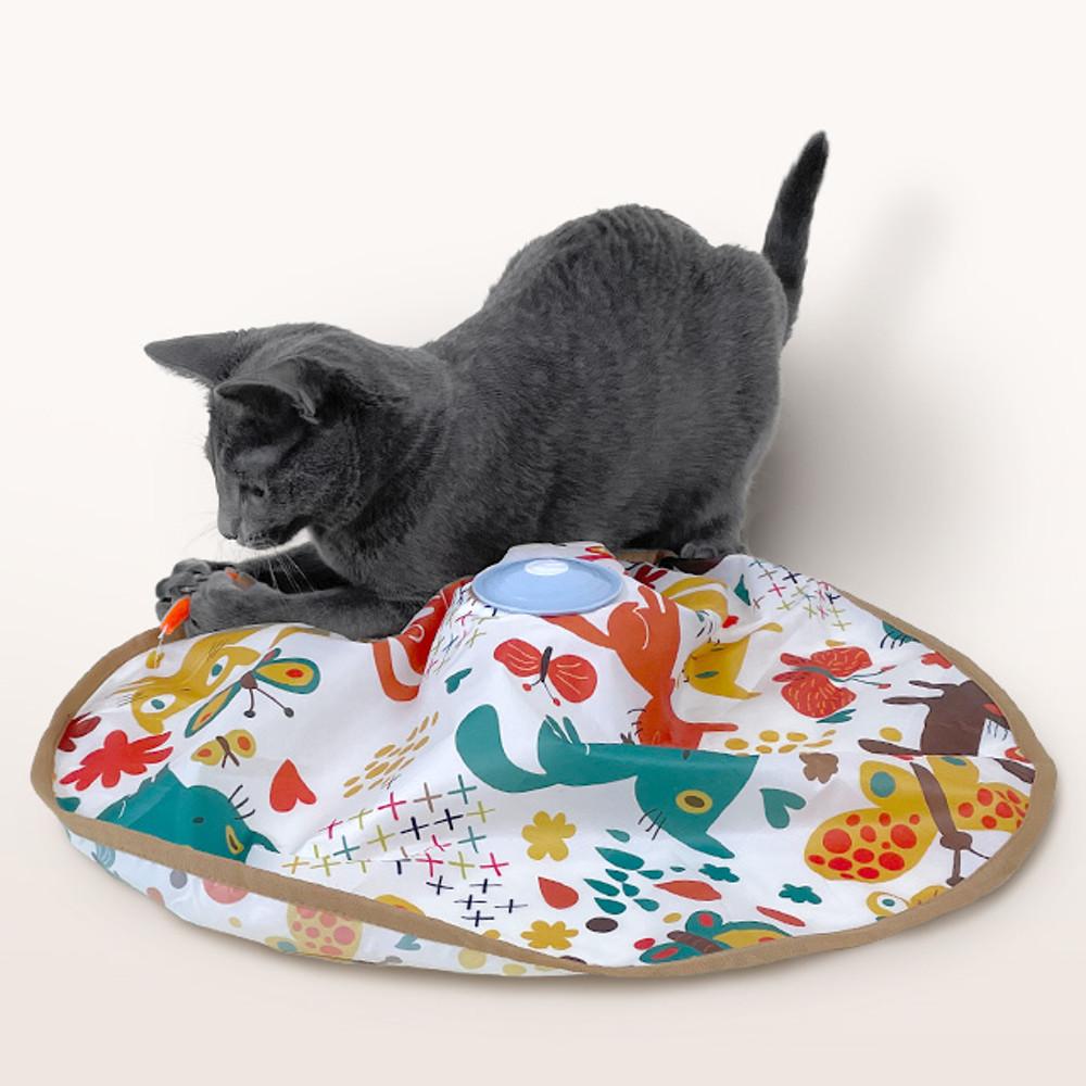 리스펫 고양이 자동 장난감 멀티 꼬리잡기