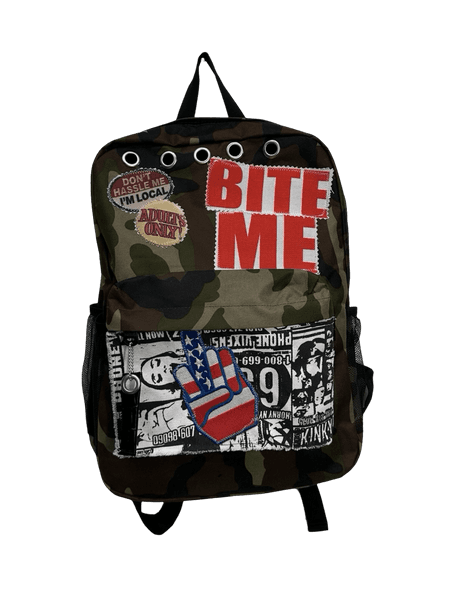 bite me camo bag