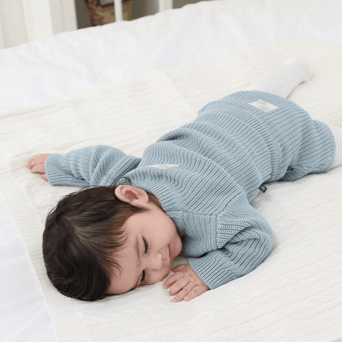 [BABY] 아망 니트 셋업 딥민트