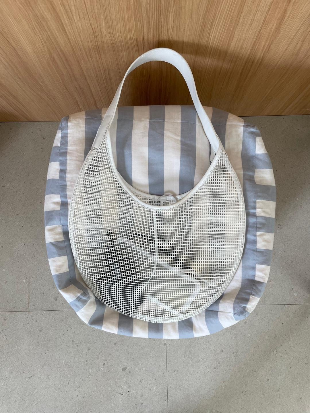 Etemer mesh bag_white