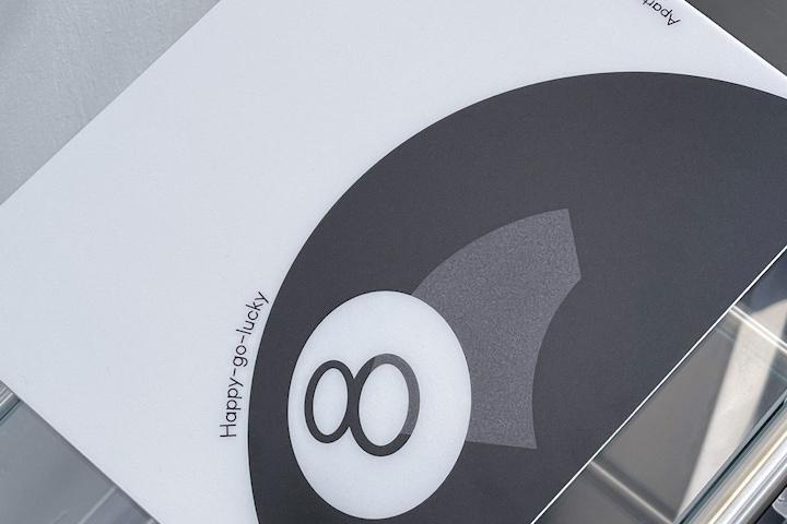 럭키8볼 마우스패드 디자인 인테리어 데스크 테리어 책상 꾸미기