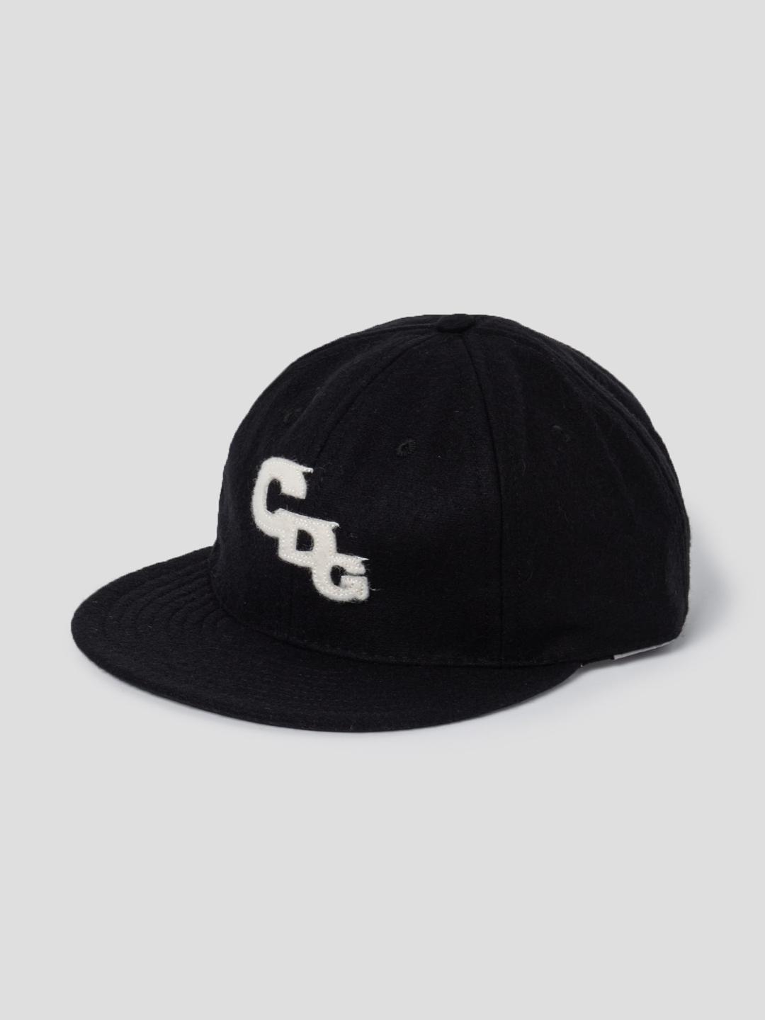 Cdgcdgcdg X Ebbets Field Flannels Cap (Bias Logo) - Black
