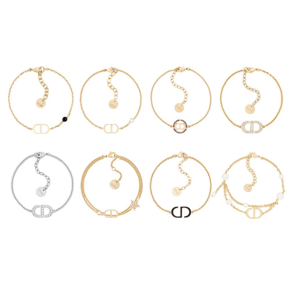 [국내백화점 제품] 디올 팔찌 쁘띠 CD 로고 메탈 피니시 B1310PTCRS D307