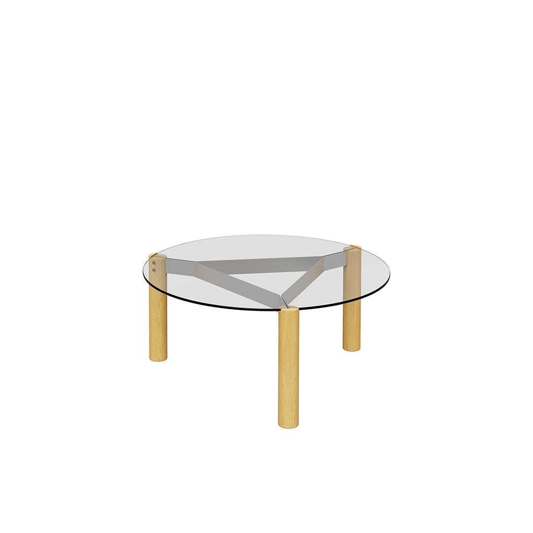 Join Glass Sofa Table_Circle
