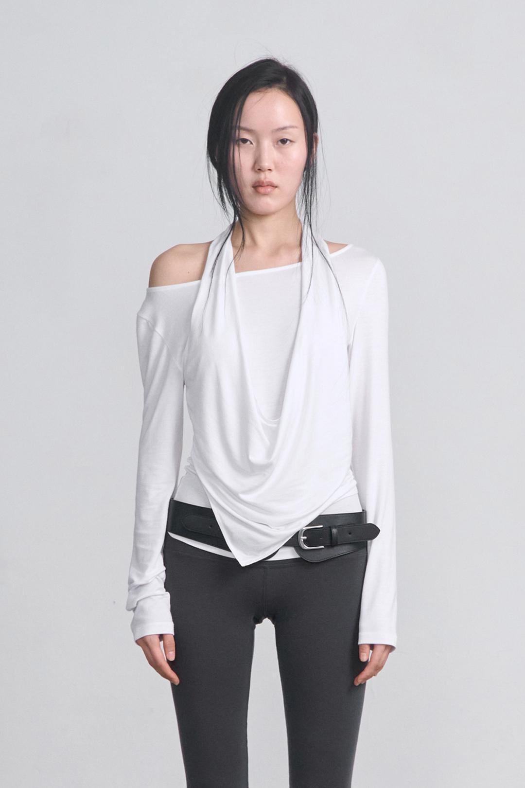 [Store Exclusive] Layered Halter Top _ White