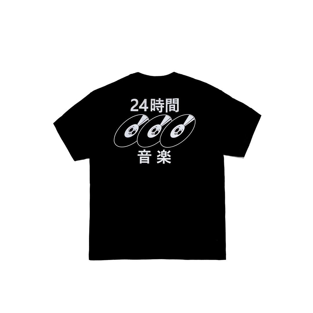 24PP Face SS Tee (Black)
