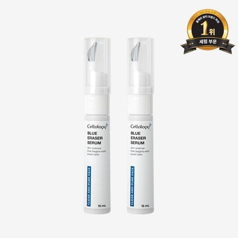 셀올로지 블루 이레이저 세럼+디바이스 여드름성 피부 적합, 리필 30ml 1세...