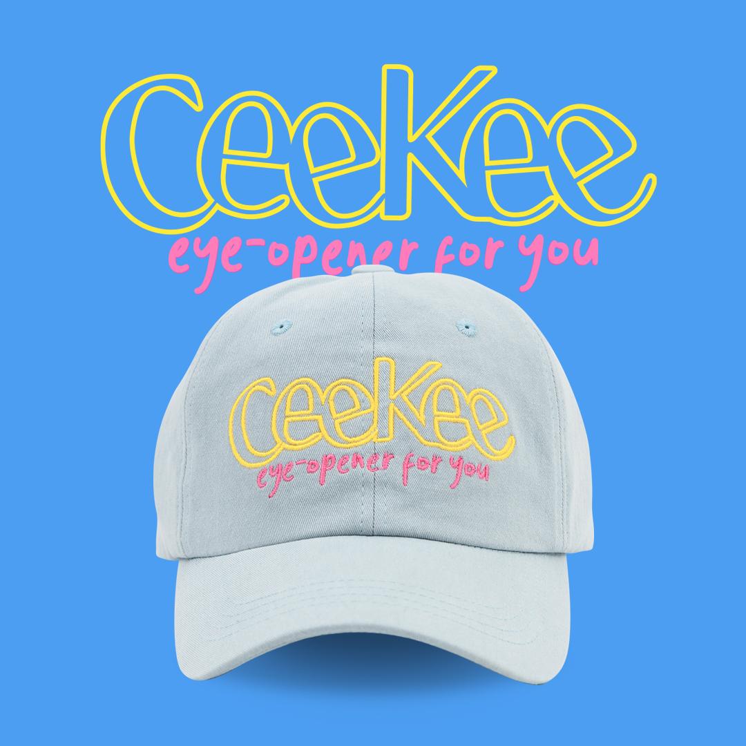 ceekee skyblue ballcap