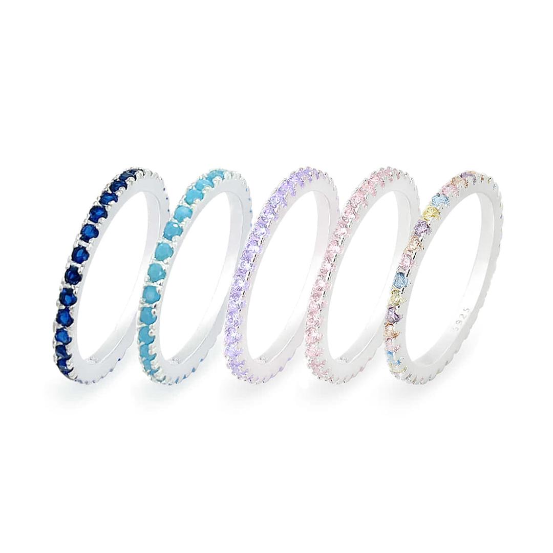 컬러 2MM 이터니티 링 [S925]