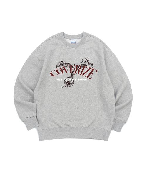 SHINY THINGS CREWNECK SWEATSHIRTS (MELANGE)