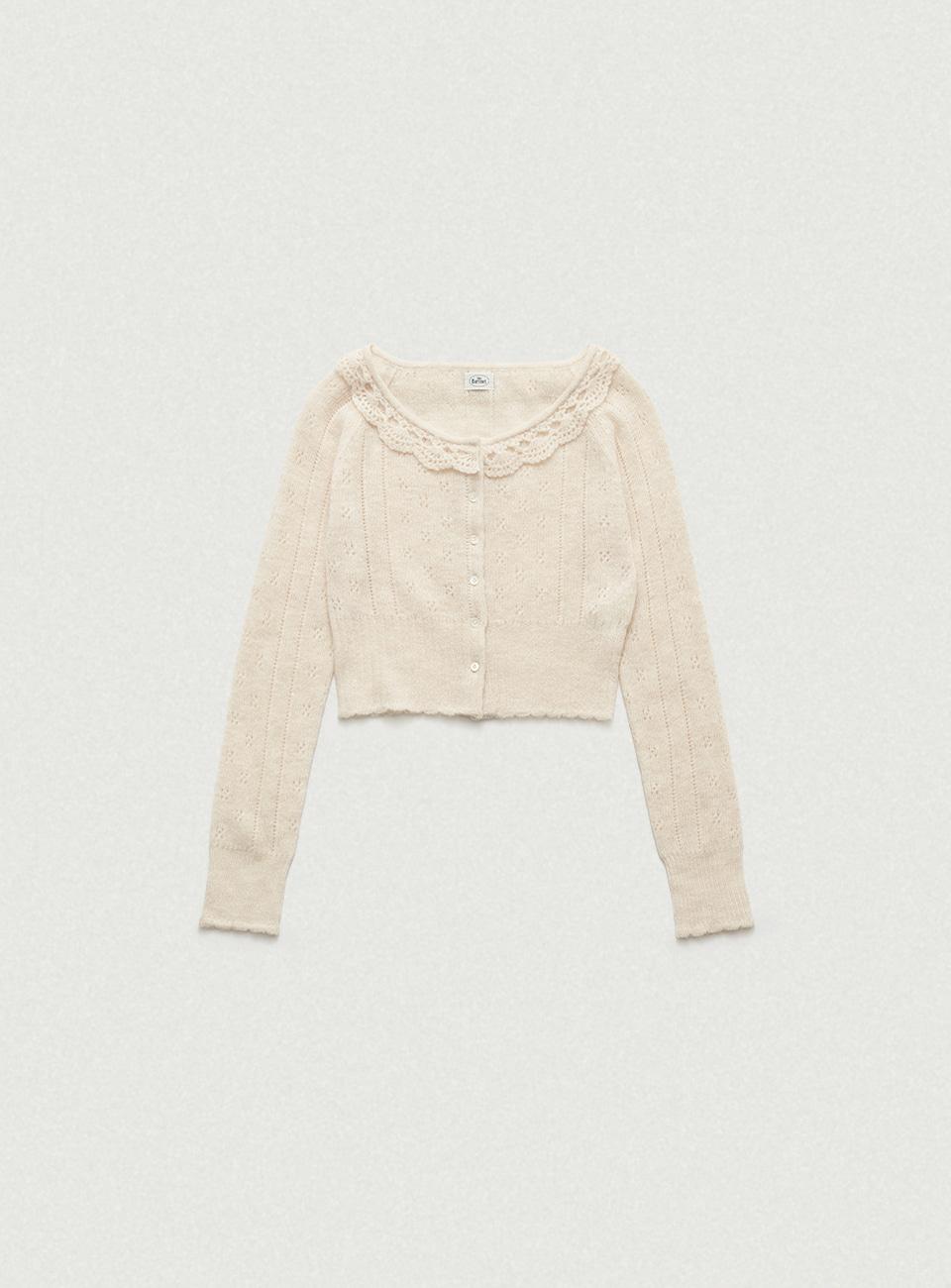 Aveline Frill Knit Cardigan